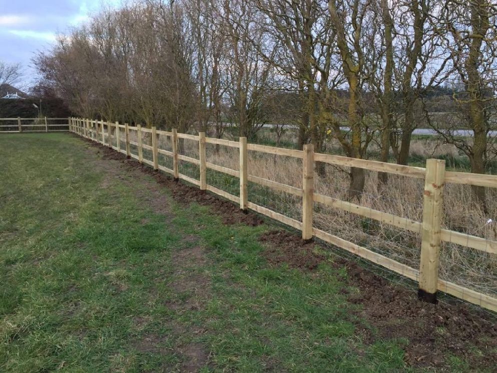 Fencing Project in Wisbech